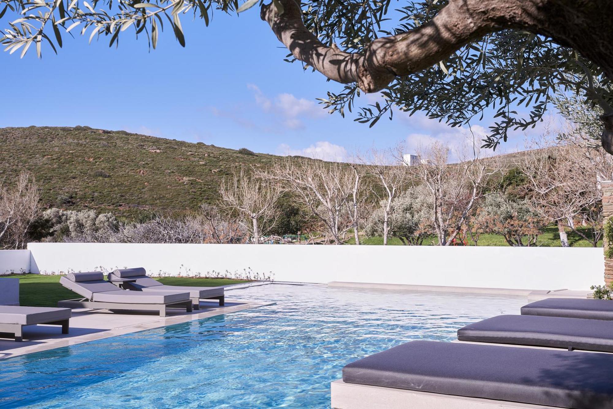 Aelia Apartment Agios Petros  Luaran gambar
